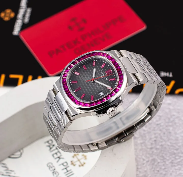 View 1 of Patek Philippe Watch 5723 Swiss Rep Red