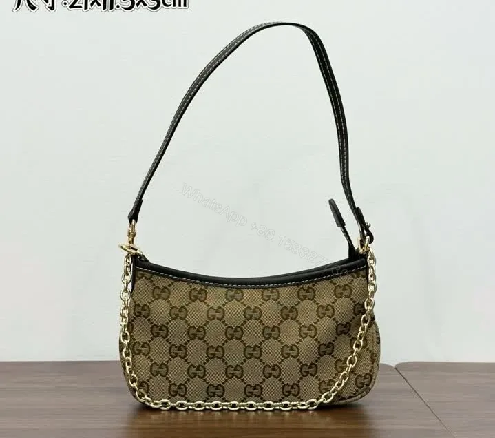 View 1 of Gucci GG Supreme Small Shoulder Bag TB307