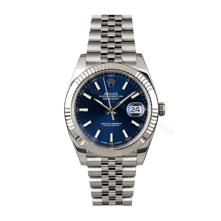 View 1 of Rolex Datejust 126334-0002 Blue Dial Replica