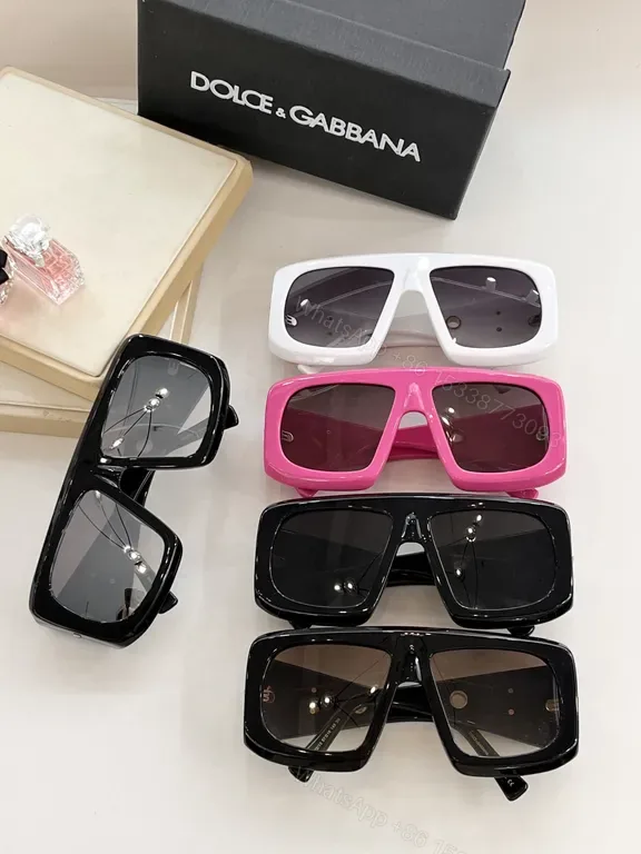 View 1 of Dolce & Gabbana Oversized Square Sunglasses - Premium Italian Acetate