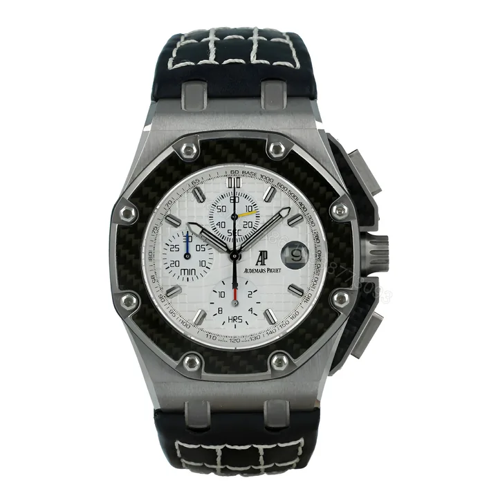 View 1 of Royal Oak White Dial Replica