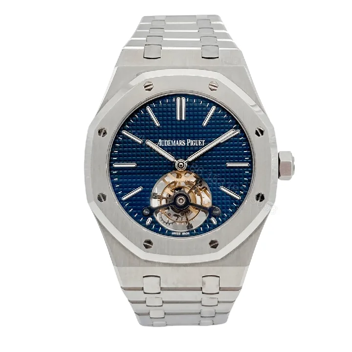 View 1 of Audemars Piguet Royal Oak Tourbillon Blue Dial Replica