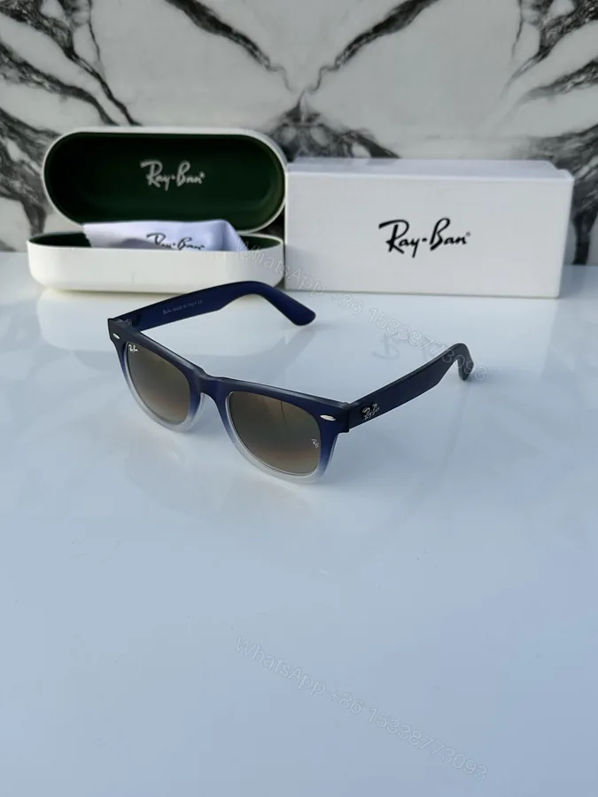 View 1 of First Copy Rayban 2140 Blue Brown