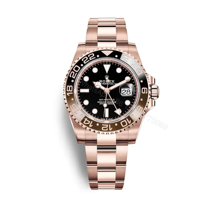 View 1 of Rolex GMT-Master II Rose Gold 126715CHNR – 40mm Replica