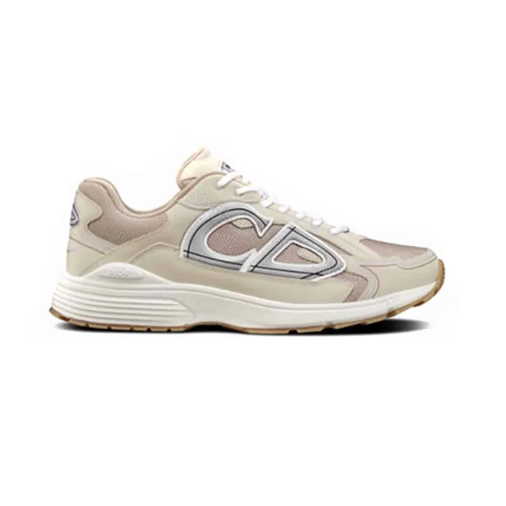 View 1 of DIOR B30 SNEAKERS CREAM MESH AND TECHNICAL FABRIC – CD89