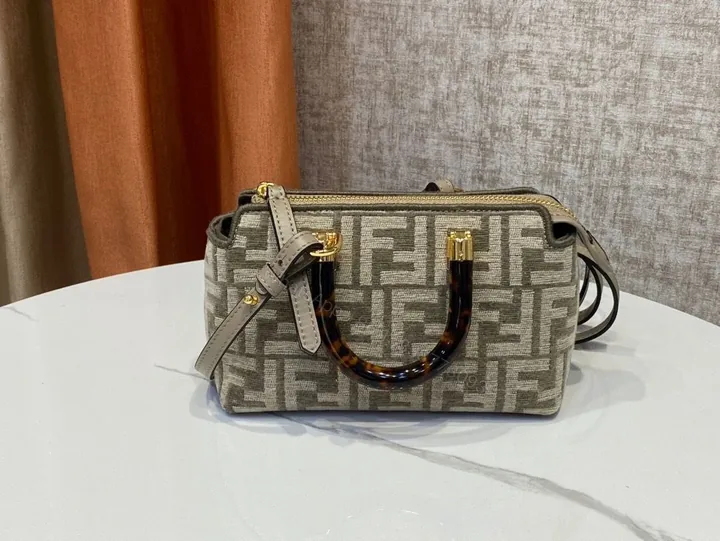 View 1 of Fendi Mini Leather Shoulder Bag