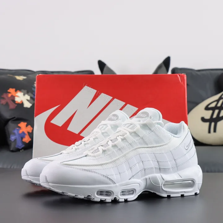 View 1 of Nike Air Max 95 Comme des Garcons White Reps