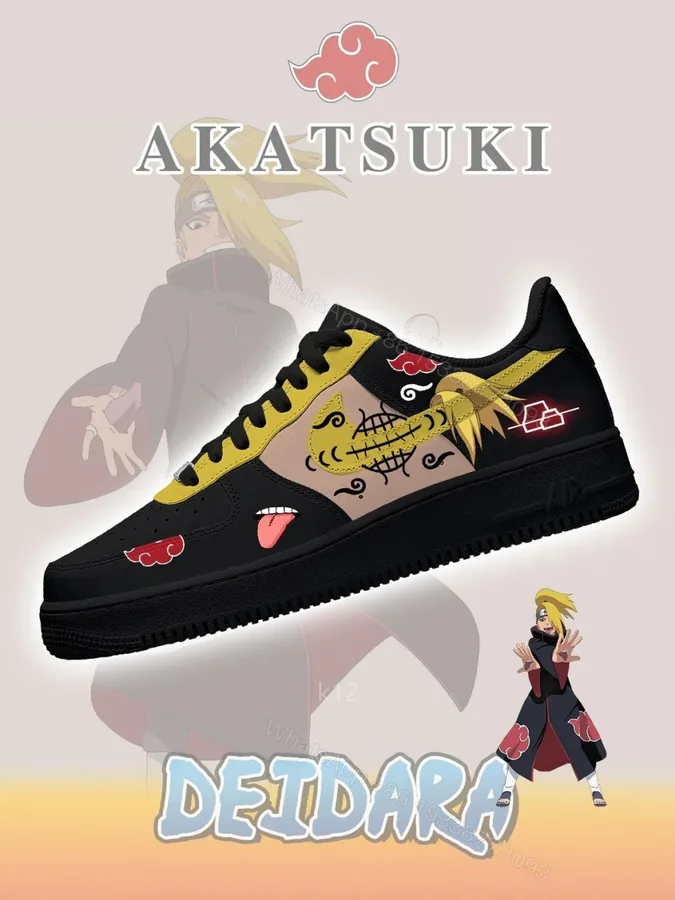 View 1 of Akatsuki Deidara No.3 Custom Air Force1