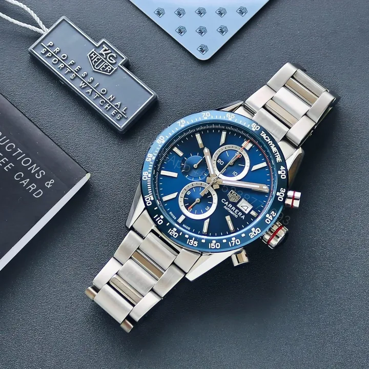 View 1 of Tag Heuer Blue Dial Stainless Steel Luxury (44mm)