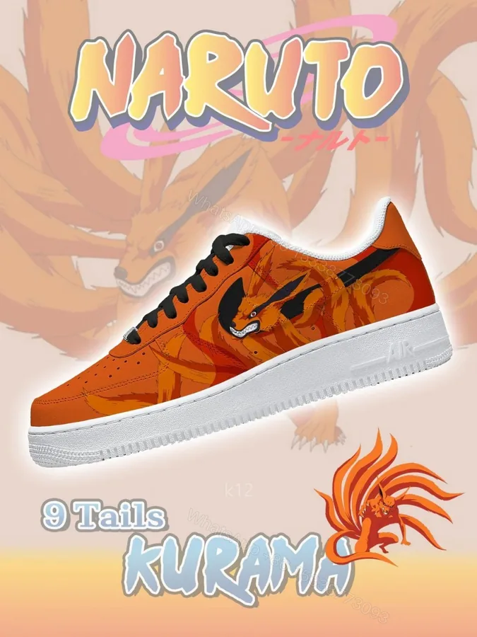 View 1 of Nine-Tails Kurama Custom Air Force 1