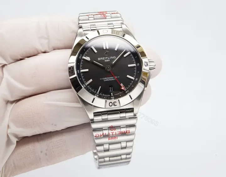 View 1 of Breitling Chronomat Automatic GMT 40 NFL Cleveland Browns Edition A32398E2IBIAI