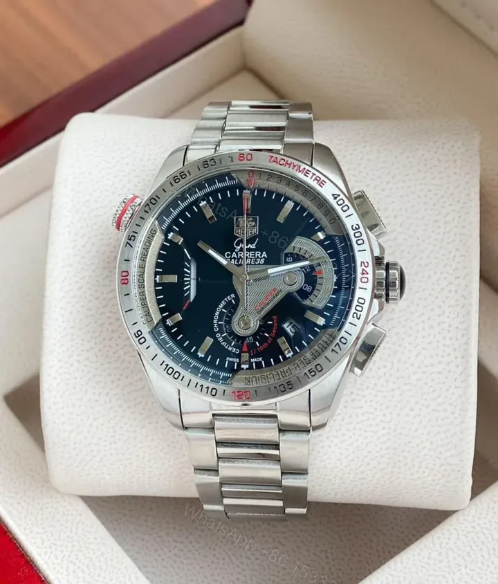 View 1 of Tag Heuer Carrera Calibre 36 Black Dial Quartz 40mm