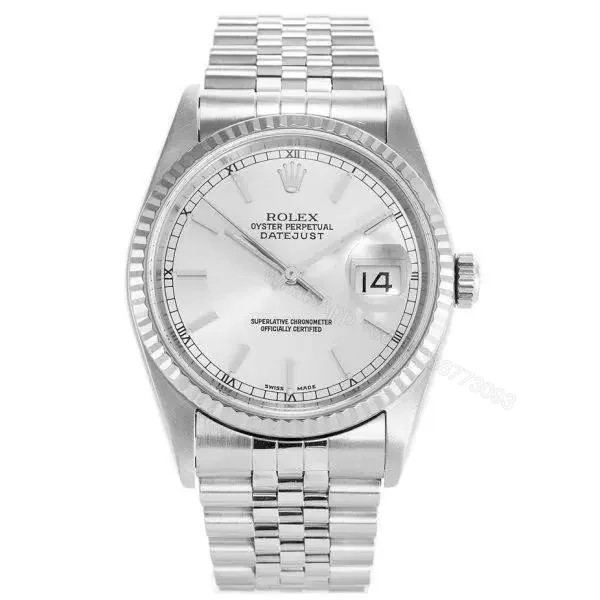 View 1 of Replica Rolex Datejust Steel 16234
