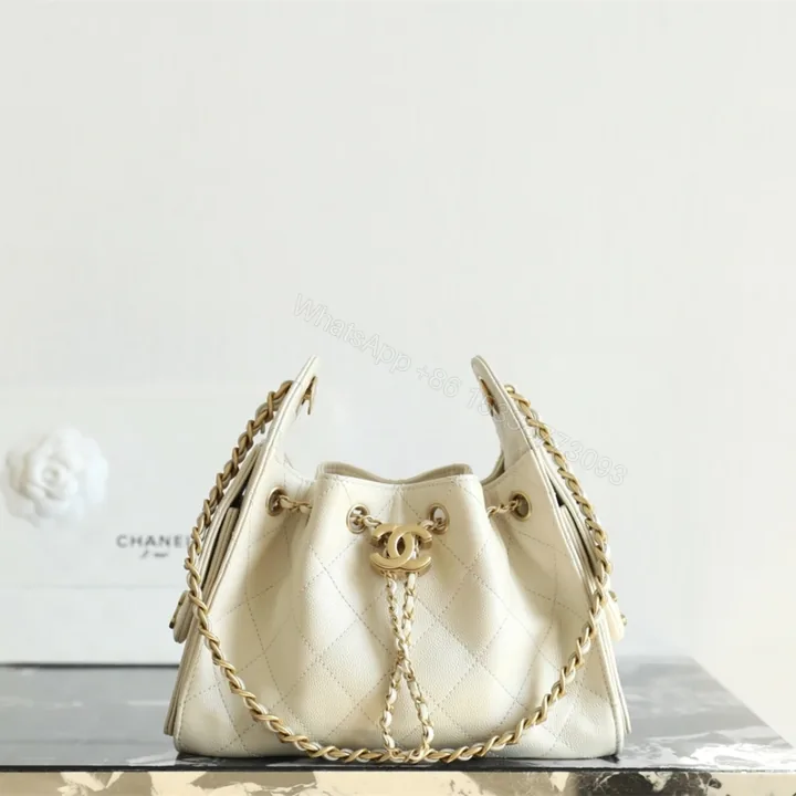 View 1 of 高仿Chanel*26P/25Bag系列AS5631小牛皮手袋Mini白色免檢版