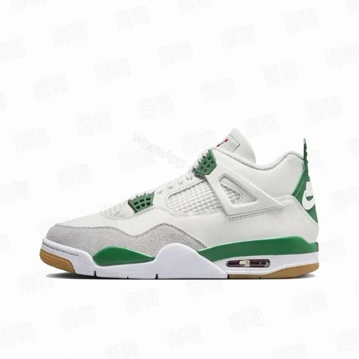 View 1 of Jordan 4 Retro SB Pine Green