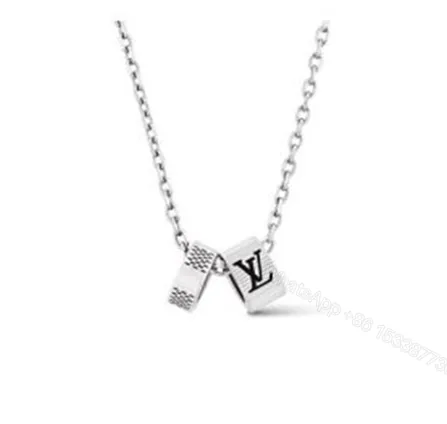 View 1 of LV Damier Rings Pendant
