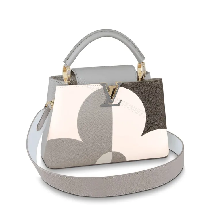 View 1 of Louis Vuitton Capucines BB Gray 27Cm M59699