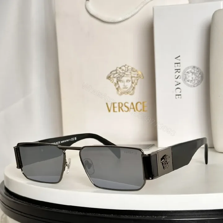 View 1 of Bold Rectilinear Vision sunglasses with polarized UV400 lenses