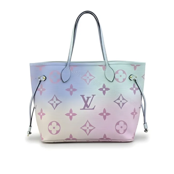 View 1 of Louis Vuitton Neverfull MM Sunset Pastel 31Cm M46077