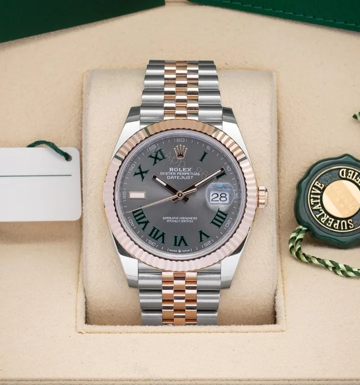 View 1 of FIRST COPY Rolex Oyster Perpetual Date just Watch