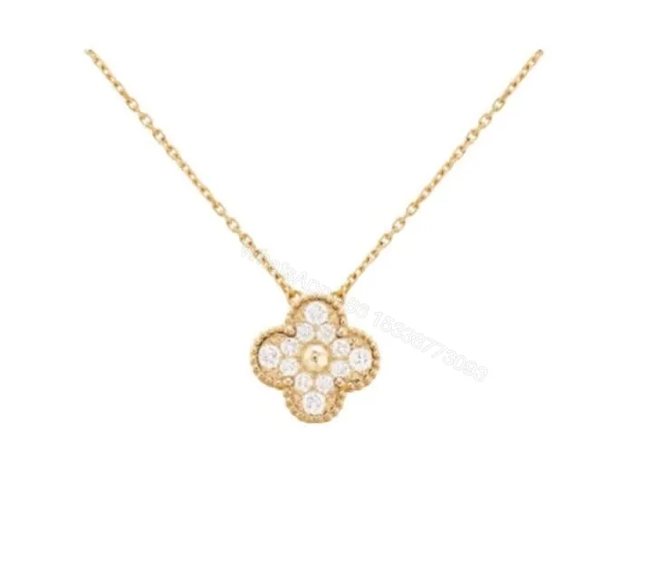 View 1 of Van Cleef Dupe Vintage Alhambra Pendant Necklace 5396