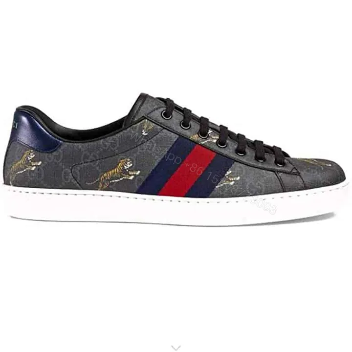 View 1 of GUCCI MEN’S ACE GG SUPREME TIGERS SNEAKER – GC9