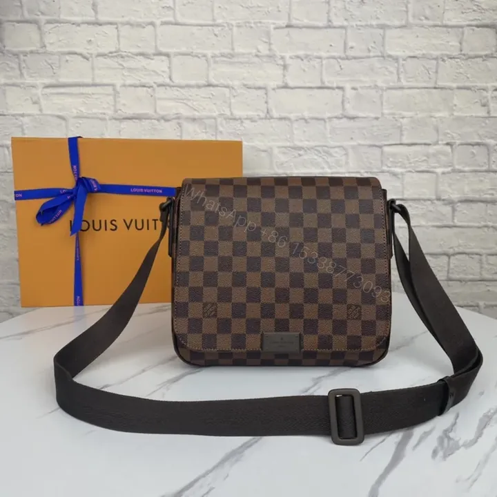 View 1 of Damier-Chic Structured Crossbody: All-Day Luxury Bag