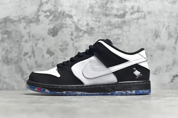 View 1 of Dunk SB Low Staple Panda Pigeon Replicas