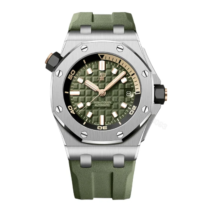 View 1 of Audemars Piguet Offshore Diver Khaki Replica