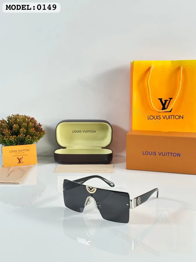 View 1 of Louis Vuitton LV Sunglasses Black