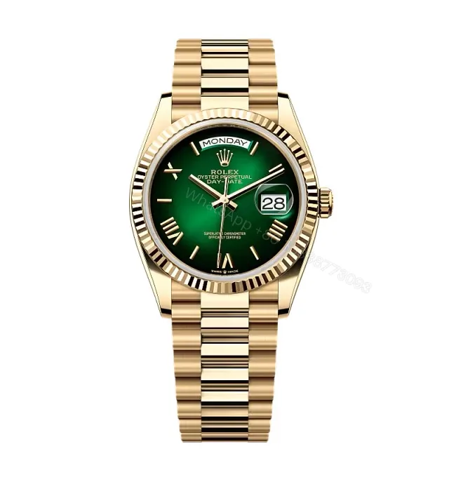 View 1 of Superclone Rolex Day-Date Green Ombré Dial 128238-0118 36 mm