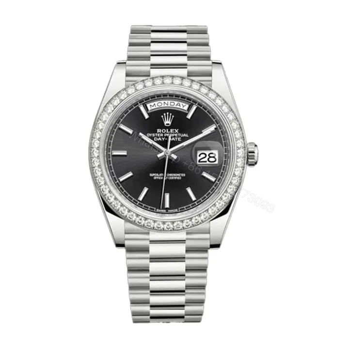 View 1 of Rolex DayDate Black Diamond Super Clone