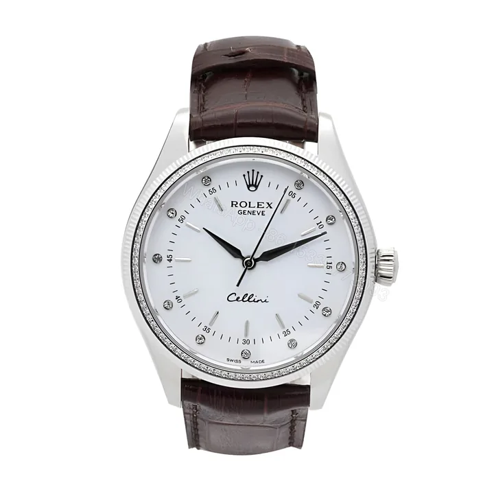 View 1 of Rolex Cellini Danaos 4233 White Dial Replica
