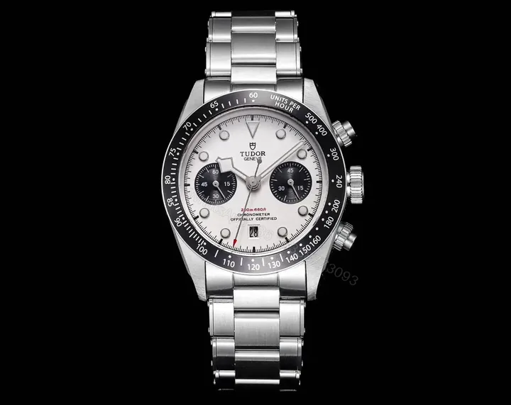 View 1 of Tudor Heritage Black Bay Chronograph Panda Bracelet 79360N-0002