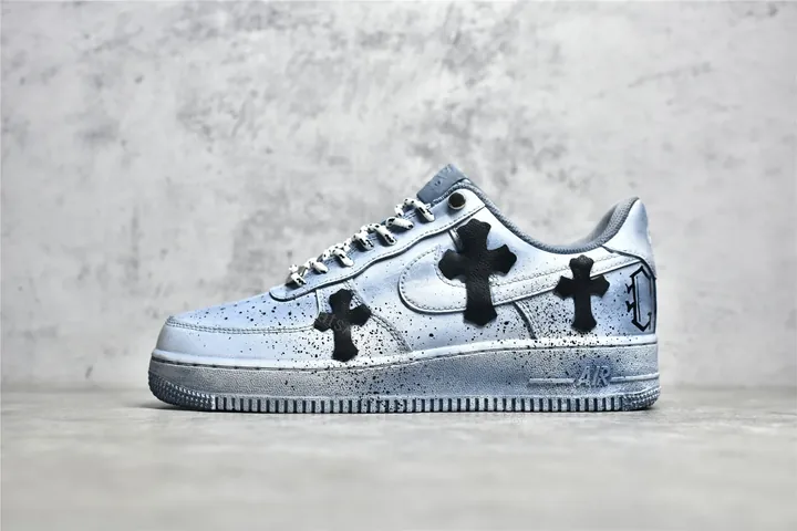 View 1 of Air Force x Chrome hearts Blue