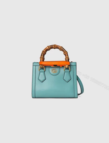 View 1 of Gucci高仿包包 古驰a货包包 Gucci2021新款Diana竹节迷你托特包
