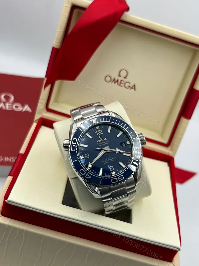 View 1 of Omega Seamaster Planet Ocean 600M Blue Super Clone