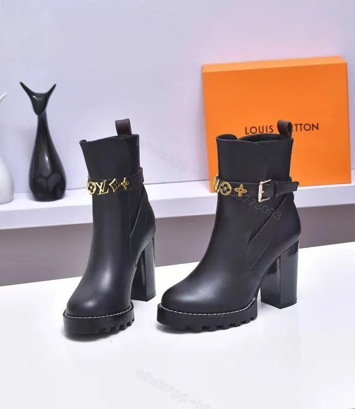 View 1 of Louis Vuitton Star Trail High Block Heel