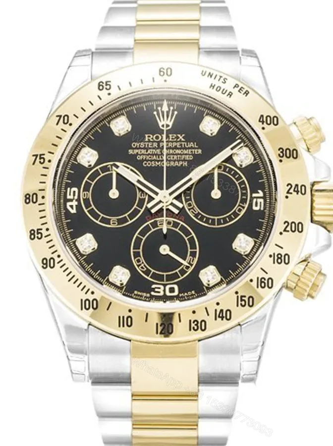 View 1 of Replica Rolex Daytona Black Dial 116523/2