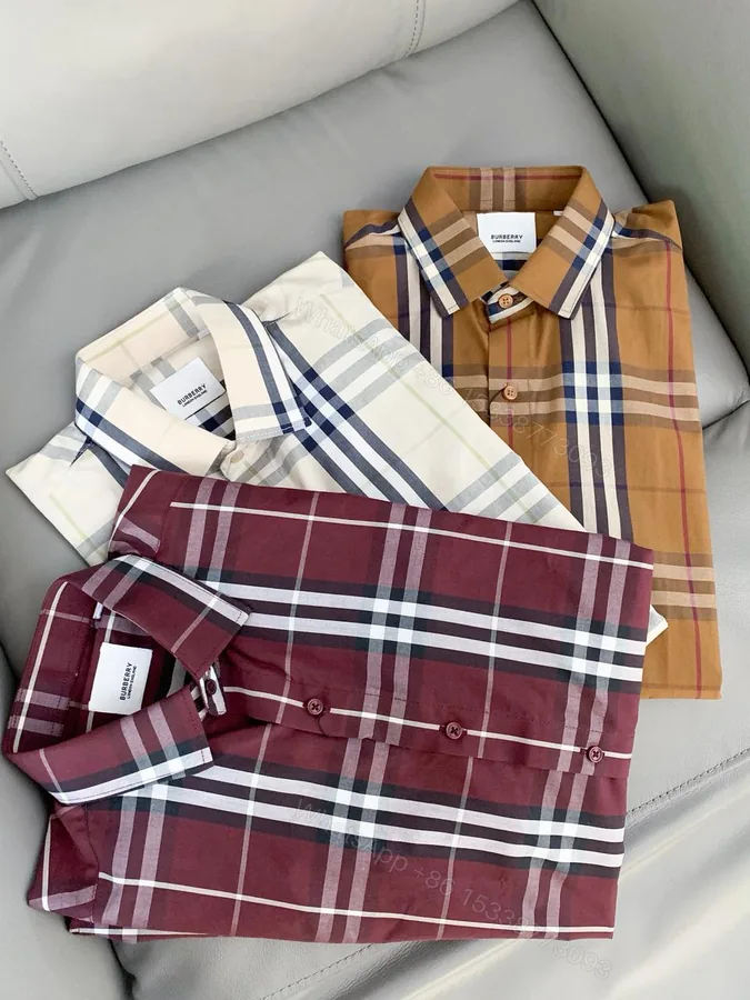 View 1 of Burberry Original Oxford Premium Shirt First Copy | AAA+ Replica