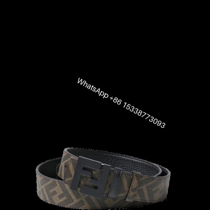 View 1 of FENDI’S REVERSIBLE FENDI LEATHER BELT BROWN 40MM