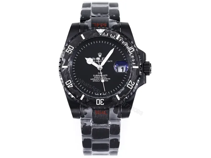 View 1 of WF Factory Clean Factory ROLEX DIW Submariner Black Gradient Green