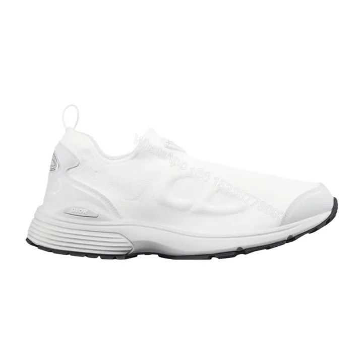View 1 of DIOR B30 COUNTDOWN SNEAKERS WHITE TECHNICAL MESH AND BLACK TECHNICAL FABRIC – CD229