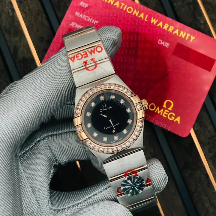 View 1 of Omega Brown Diamonds Stainless Steel Constellation