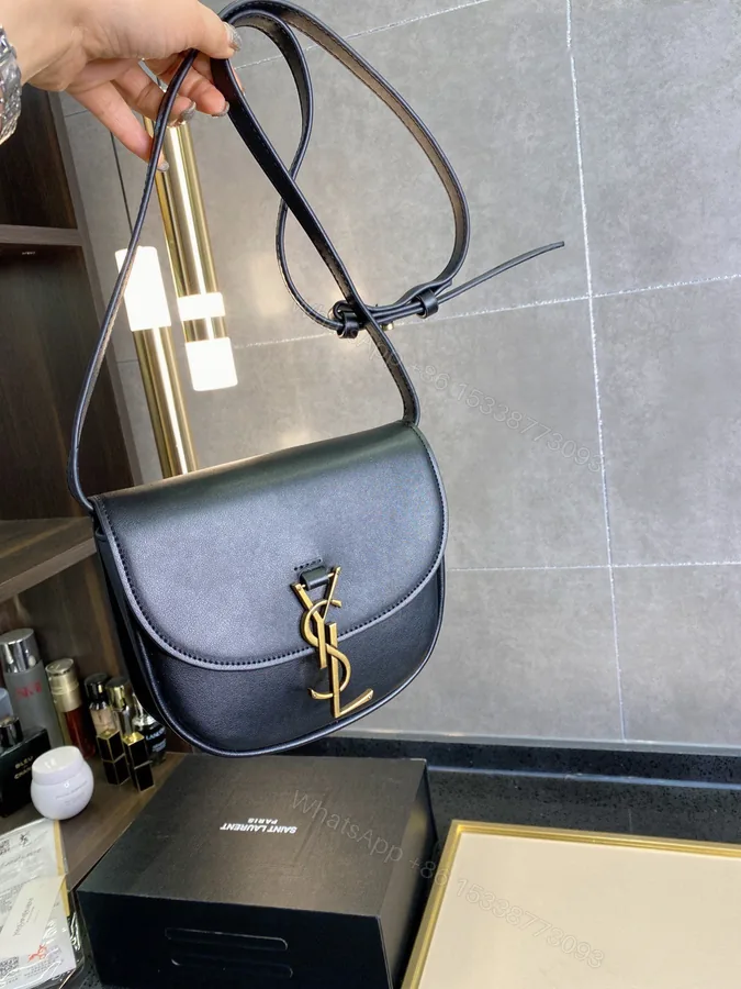 View 1 of Saint Laurent Women’s Kaia Small Satchel In Smooth