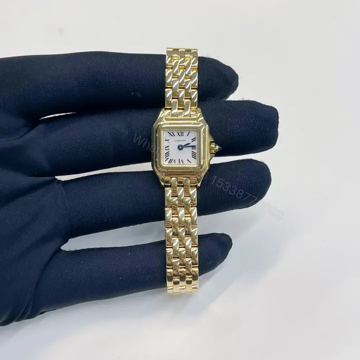 View 1 of Cartier Panthere De Cartier Watch Mini Model Yellow Gold 19*25MM WGPN0048