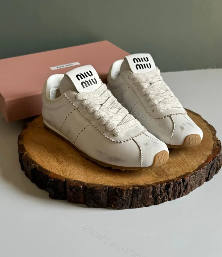 View 1 of Miu Miu Suede sneakers
