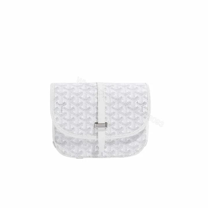 View 1 of GOYARD BELVEDERE PM BAG WHITE 22CM BELVE3PMLTY50CG50P