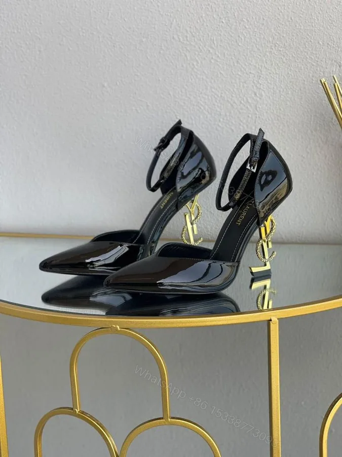 View 1 of Saint Laurent Opyum pumps Black