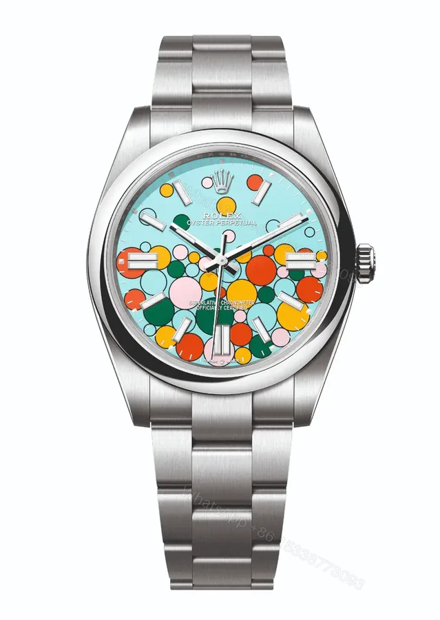 View 1 of Nuevo modelo Rolex “Celebration” Oyster Perpetual 2023 Replica